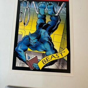 BEAST #46 Marvel Comics IMPEL Rookie Trading Card 1990 Series 1